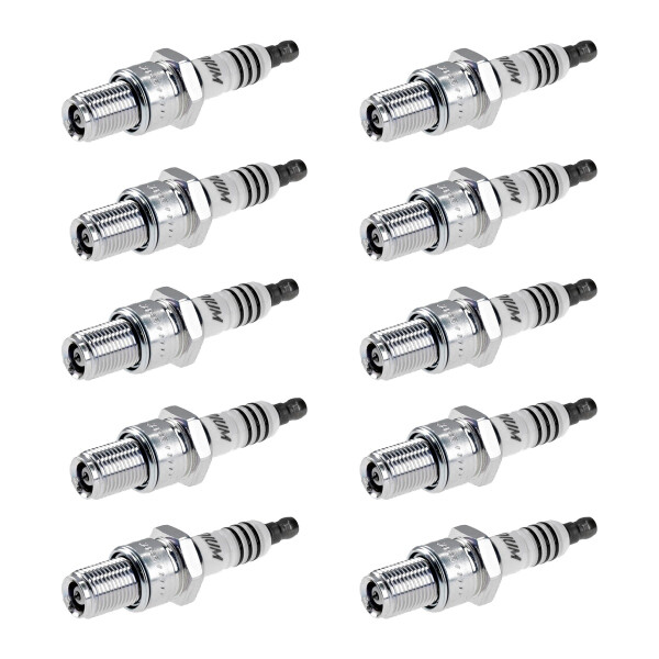 10 Spark Plugs fixed SAE connection NGK IAM-Expertise Iridium IX for BOMBARDIER