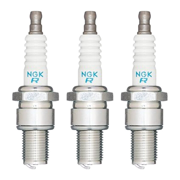 3 Spark Plugs fixed SAE connection NGK IAM expertise for various vehicles