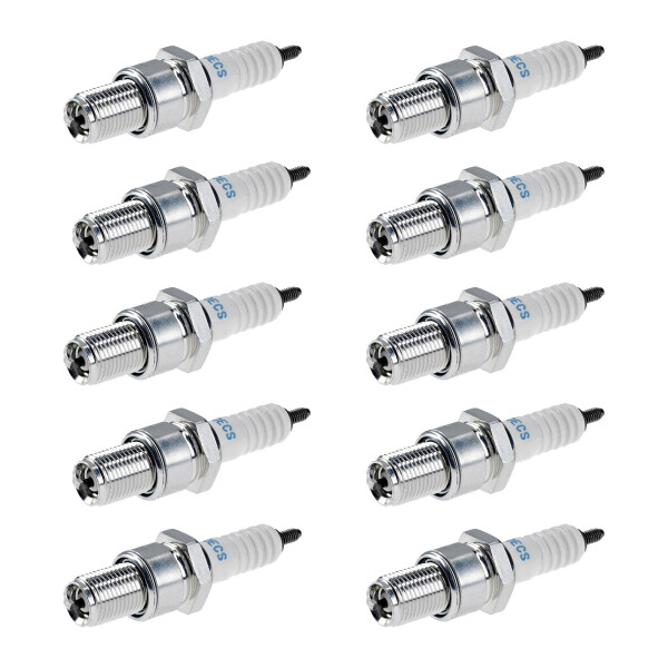 10 Spark Plugs with flat seal seat NGK IAM expertise for YAMAHA and others