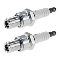 2 Spark Plugs fixed SAE connection NGK aftermarket...