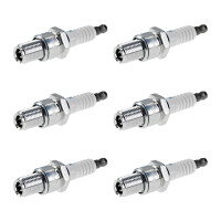 6 Spark Plugs fixed SAE connection NGK aftermarket...