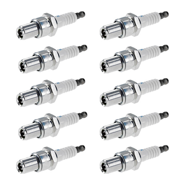 10 Spark Plugs fixed SAE connection NGK aftermarket expertise for BOMBARDIER