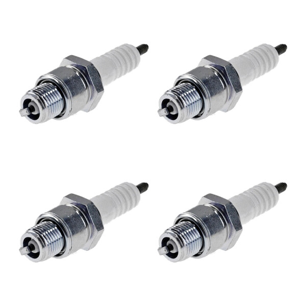 4 Spark Plugs with flat seal seat NGK IAM expertise for YAMAHA and others