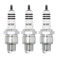 3 Spark Plugs with flat seat NGK IAM-Expertise Iridium IX...