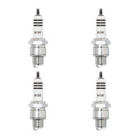 4 Zündkerzen mit Flachdichtsitz NGK IAM-Expertise...