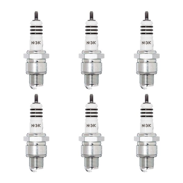 6 Spark Plugs with flat seat NGK IAM-Expertise Iridium IX for YAMAHA and others