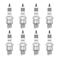 8 Spark Plugs with flat seat NGK IAM-Expertise Iridium IX...