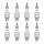 8 Spark Plugs with flat seat NGK IAM-Expertise Iridium IX for YAMAHA and others