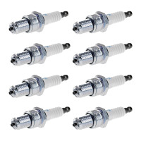 8 Spark Plugs fixed SAE connection NGK aftermarket...