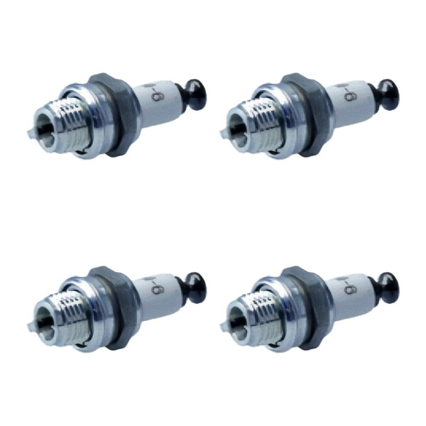 4 Spark Plugs with flat seal seat NGK aftermarket expertise for HONDA and others