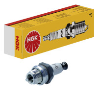 4 Spark Plugs with flat seal seat NGK aftermarket...