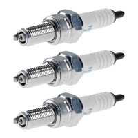 3 Spark Plugs with flat seal seat NGK aftermarket...