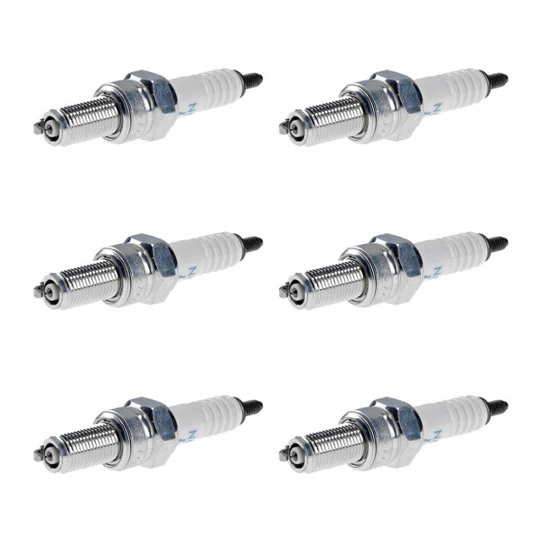 6 Spark Plugs with flat seal seat NGK aftermarket expertise for SUZUKI
