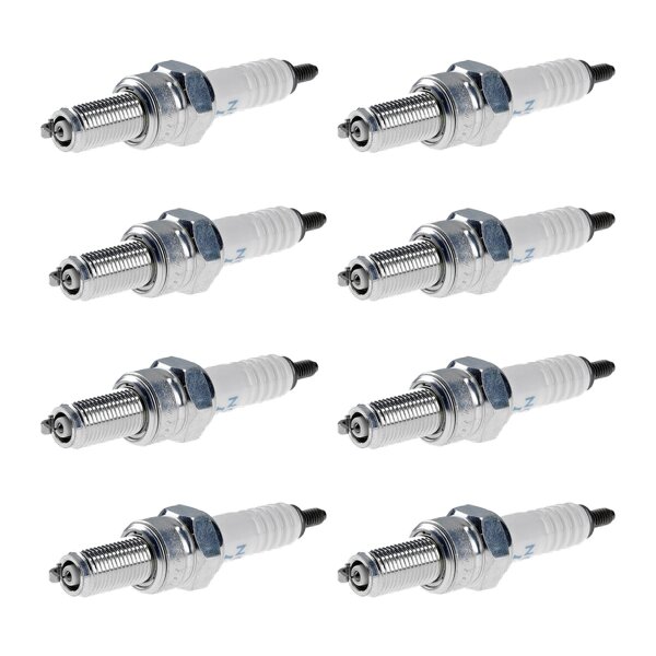 8 Spark Plugs with flat seal seat NGK aftermarket expertise for SUZUKI