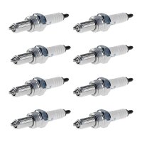 8 Spark Plugs with flat seal seat NGK aftermarket...