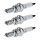 3 Spark Plugs 1-mass electrode NGK Aftermarket-Expertise fits HONDA