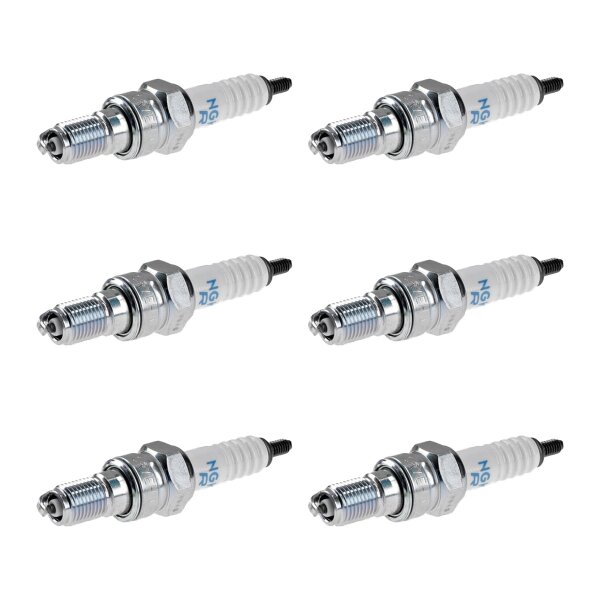6 Spark Plugs 1-mass electrode NGK Aftermarket-Expertise fits HONDA