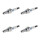 4 Spark Plugs fixed SAE connection NGK IAM expertise for CITROËN and others
