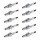 10 Spark Plugs fixed SAE connection NGK IAM expertise for CITROËN and others