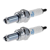 2 Zündkerzen mit Flachdichtsitz NGK...