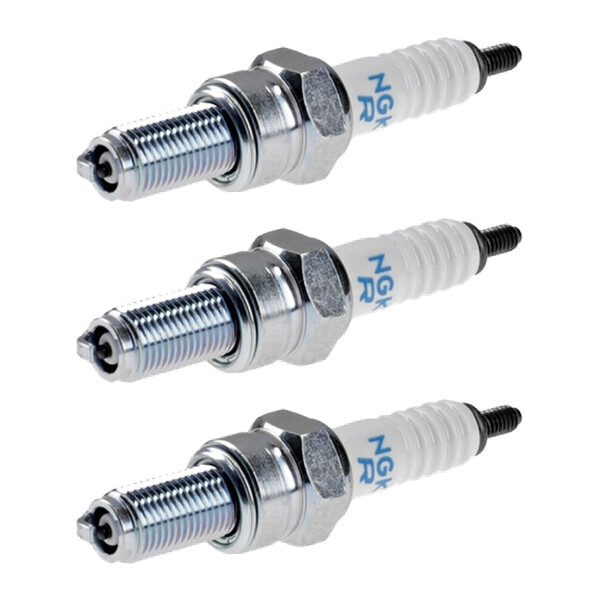 3 Spark Plugs with flat seal seat NGK IAM expertise for YAMAHA and others