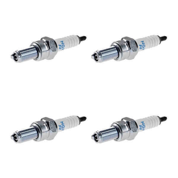 4 Spark Plugs with flat seal seat NGK IAM expertise for YAMAHA and others