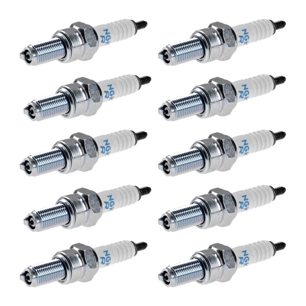 10 Spark Plugs with flat seal seat NGK IAM expertise for YAMAHA and others