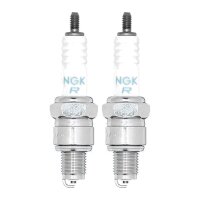 2 Zündkerzen mit Flachdichtsitz NGK...
