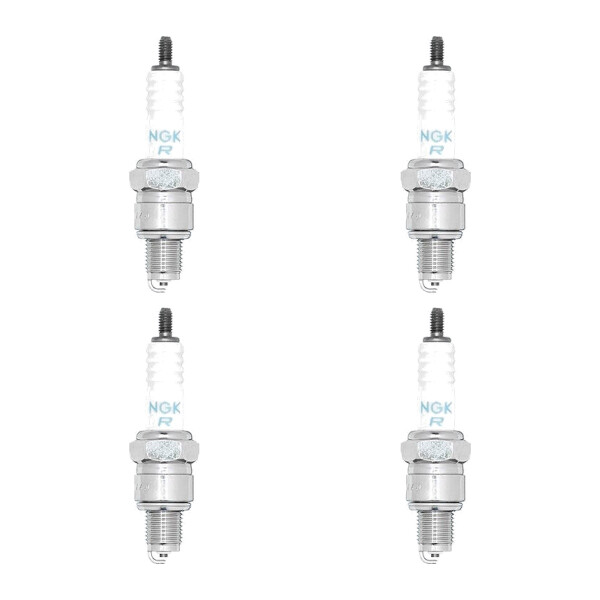 4 Spark Plugs with flat seal seat NGK IAM expertise for YAMAHA and others