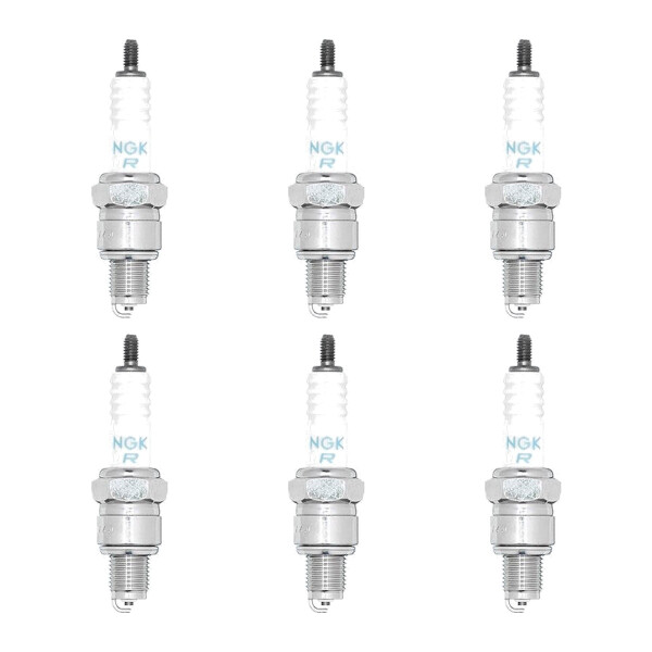 6 Spark Plugs with flat seal seat NGK IAM expertise for YAMAHA and others