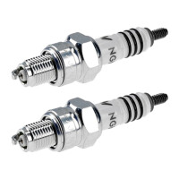 2 Spark Plugs with flat seat NGK IAM-Expertise Iridium IX...
