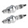 2 Spark Plugs with flat seat NGK IAM-Expertise Iridium IX for YAMAHA and others