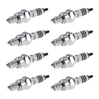 8 Spark Plugs with flat seat NGK IAM-Expertise Iridium IX...
