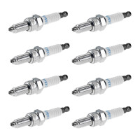 8 Spark Plugs fixed SAE connection NGK aftermarket...
