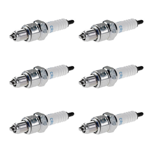 6 Spark Plugs with flat seal seat NGK IAM expertise for YAMAHA and others