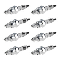 8 Spark Plugs with flat seat NGK IAM-Expertise Iridium IX...