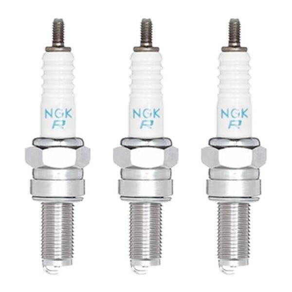 3 Spark Plugs with flat seal seat NGK IAM expertise for YAMAHA and others