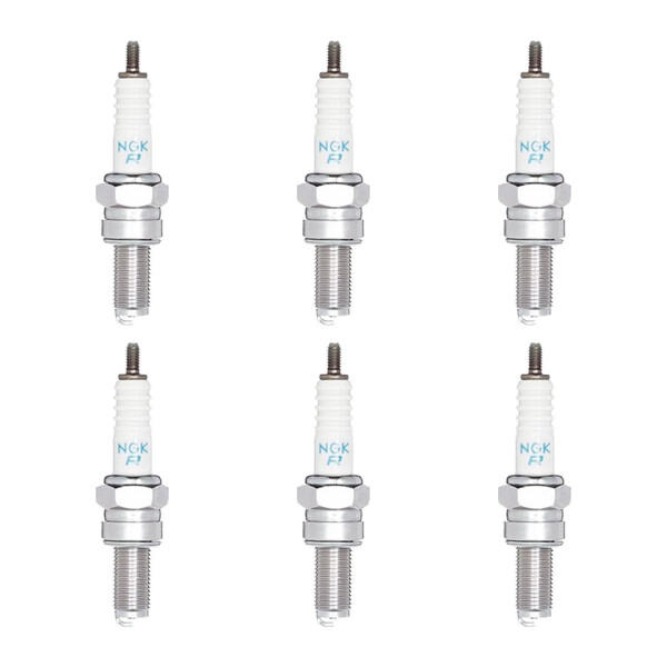 6 Spark Plugs with flat seal seat NGK IAM expertise for YAMAHA and others