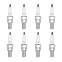 8 Zündkerzen mit Flachdichtsitz NGK...
