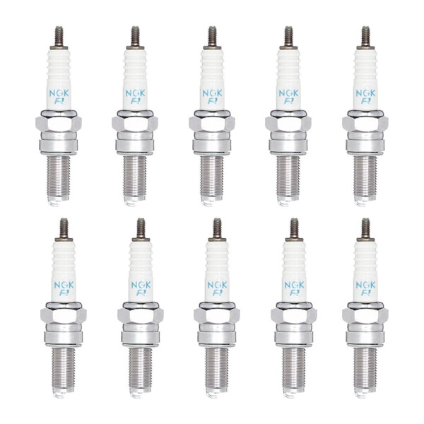 10 Spark Plugs with flat seal seat NGK IAM expertise for YAMAHA and others