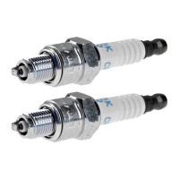 2 Spark Plugs fixed SAE connection NGK aftermarket...
