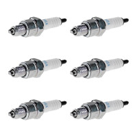 6 Spark Plugs with flat seal seat NGK aftermarket...