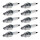 10 Spark Plugs with flat seal seat NGK aftermarket expertise for HONDA