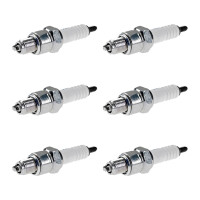 6 Spark Plugs with flat seal seat NGK aftermarket...