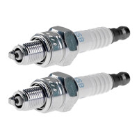 2 Spark Plugs fixed SAE connection NGK aftermarket...