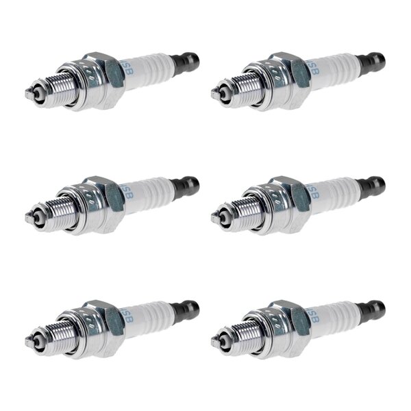 6 Spark Plugs fixed SAE connection NGK aftermarket expertise for YAMAHA