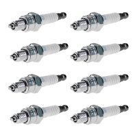 8 Spark Plugs fixed SAE connection NGK aftermarket...