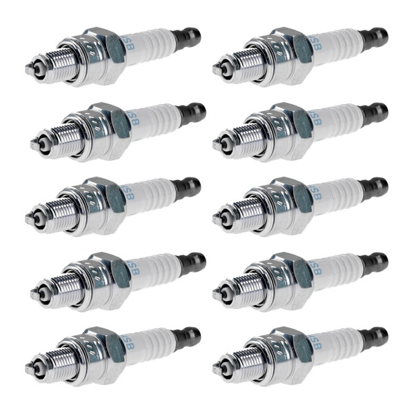 10 Spark Plugs fixed SAE connection NGK aftermarket expertise for YAMAHA