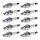 10 Spark Plugs fixed SAE connection NGK aftermarket expertise for YAMAHA
