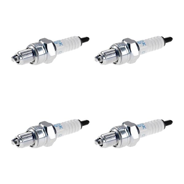 4 Spark Plugs with flat seal seat NGK IAM expertise for YAMAHA and others